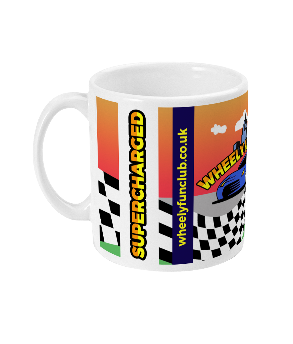 Wheely Fun Club "Supercharged" 11oz Mug