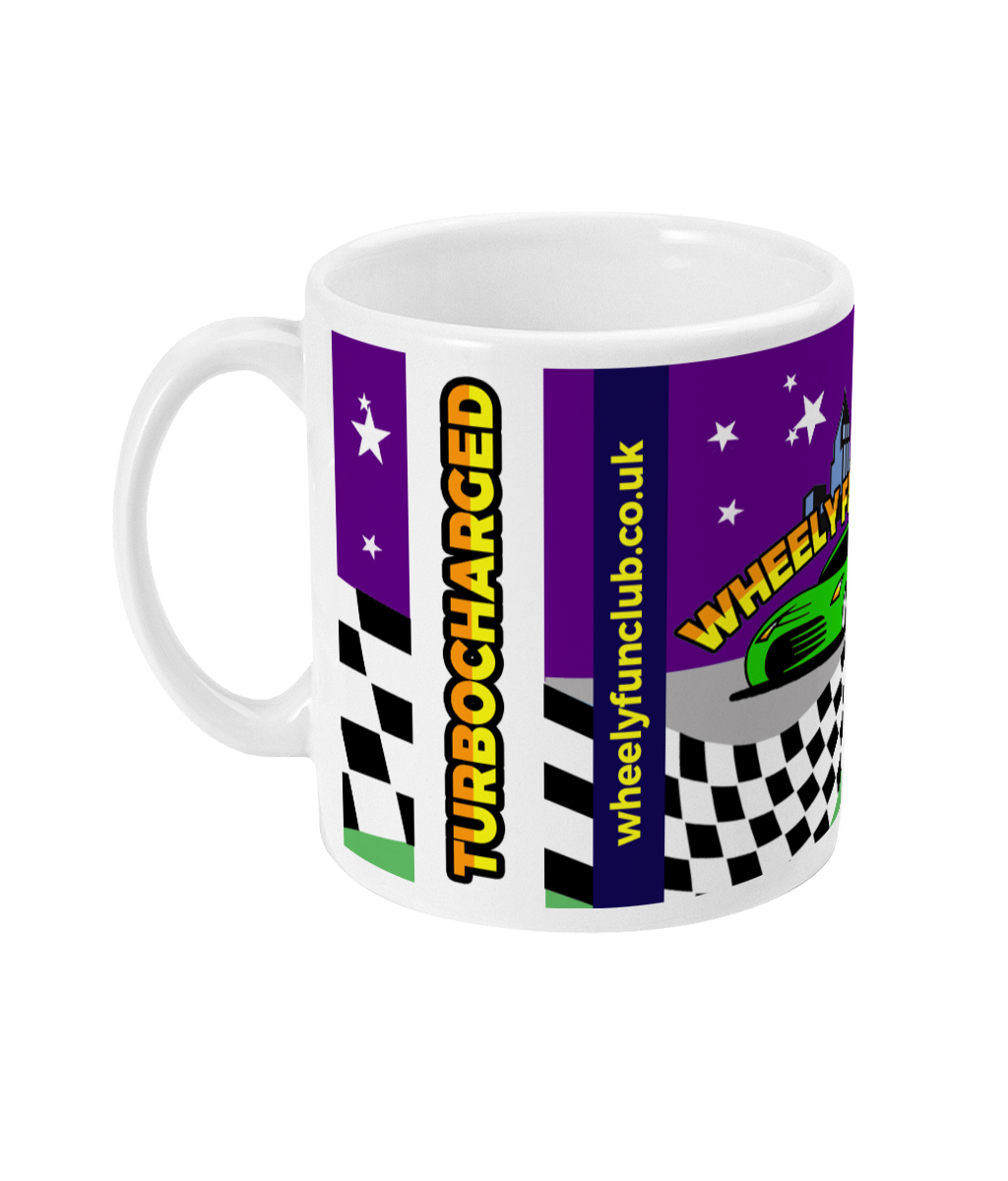 Wheely Fun "Turbocharged" 11 oz Mug