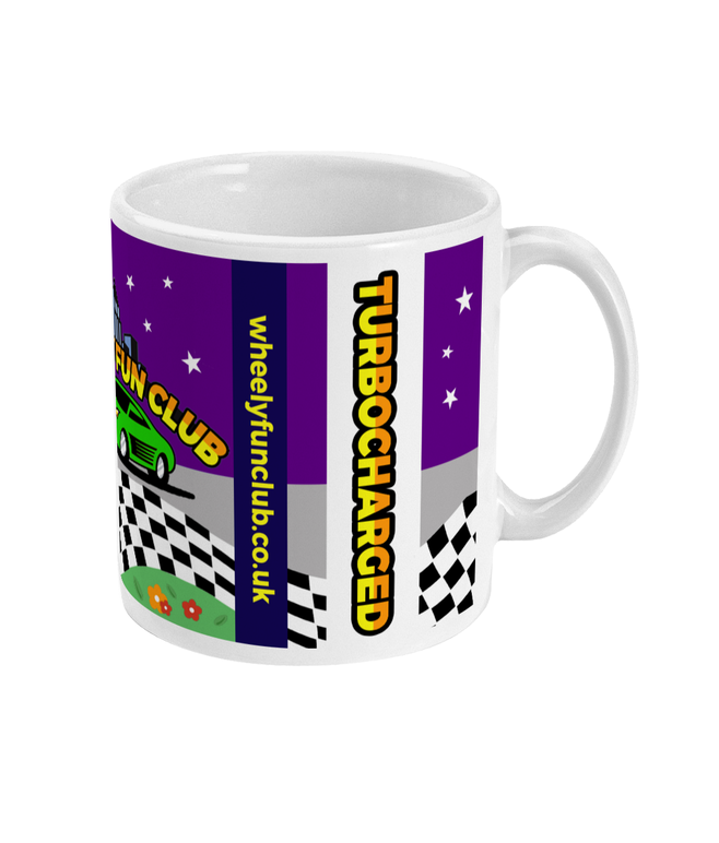 Wheely Fun "Turbocharged" 11 oz Mug